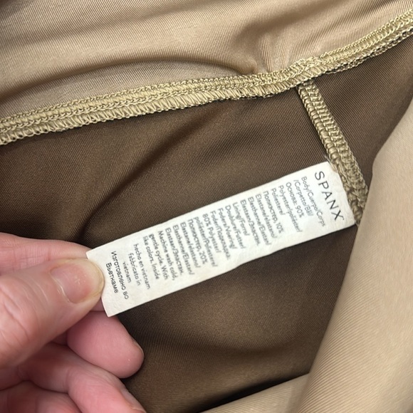 SPANX faux suede camel pants size 3X - Picture 9 of 11